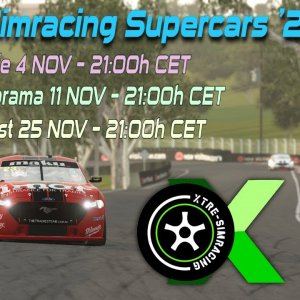 Supercars '20 @ Gold Coast LIVE STREAM!!  Xtre simracing Supercars CUP