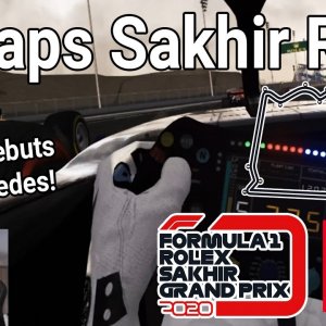 Sakhir GP | George Russel debut for Mercedes - Race 10 laps in VR