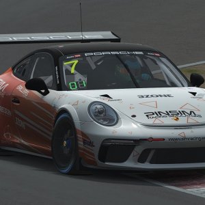rFactor 2 | Porsche 911 GT3 Cup | Nürburgring Sprint - No Chicane Hotlap 1:25.817