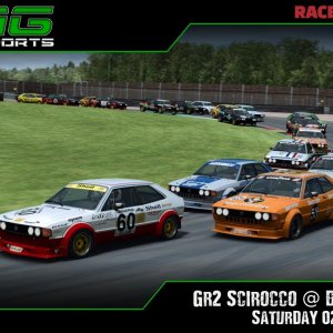R3E Racing Club | Gr2 Scirocco @ Brands Hatch - 02/01/21
