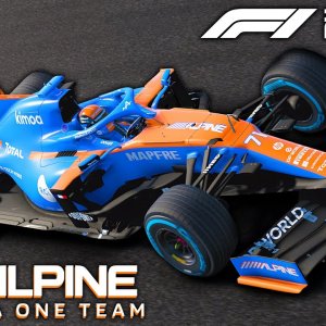 2021 Alpine F1 Team | F1 2020 Full Team Mod Package