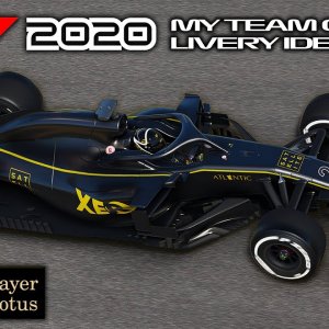 F1 2020 MY TEAM CAREER LIVERY IDEAS #3 | Jaguar, Lotus, Tyrrell