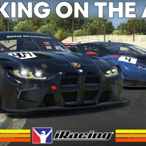 IRACING [VR] : battling the GT3 AI around Hockenheimring