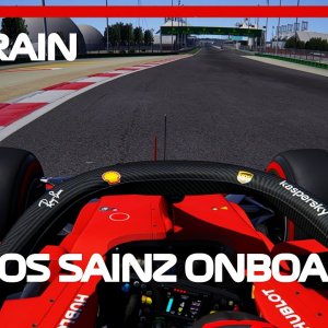 F1 2021 Pre-Season Testing - Carlos Sainz Onboard Bahrain - Assetto Corsa