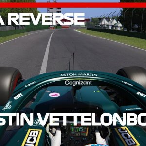 Assetto Corsa F1 2021 - Sebstian Vettel Onboard Lap Reverse Imola