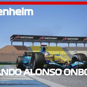 Assetto Corsa F1 2005 Hockenheim - Fernando Alonso Onboard Lap