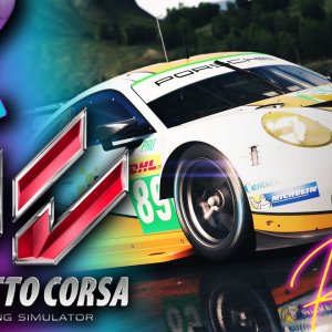 ASSETTO CORSA - MODDED - 5 LAP RACE (WET) - MONZA - PORSCHE 911 RSR 2017