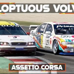 Assetto Corsa : Fantastic Volvo S40 Super Touring mod.