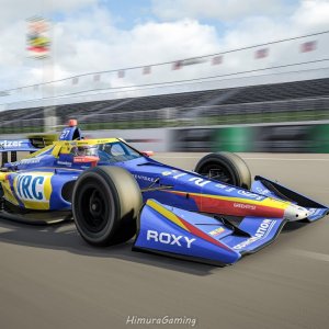 VRC Formula NA 2021 ( Indycar 2021 ) Hot Lap At Long Beach Driver's Eye And Cinematic Replay