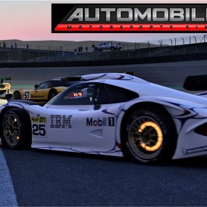 Automobilista 2: Iconic GT1 cars at dawn!