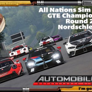 All Nations Sim Leagues Automobilista 2 GTE Championship Round 2 - Nordschleife