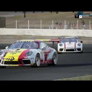 ACC • Porsche 991.2 GT3 Cup @ Barcelona GP • Highlights of a League Race
