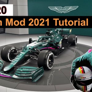 F1 2020: Season Mod 2021 - Tutorial and Installation