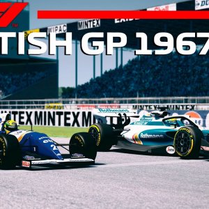 Ayrton Senna (1994) vs Ayrton Senna (2022)  | Williams Racing  | BRITISH GP 1967 | Assetto Corsa