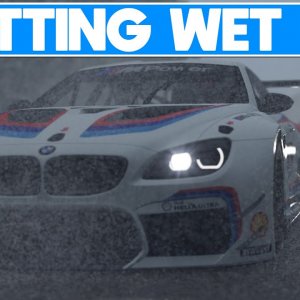 Sim racing with rain in Automobilista 2 and Assetto Corsa Competizione