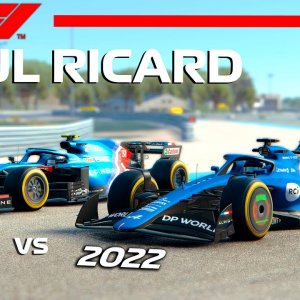 F1 2021 VS F1 2022  | Alpine F1Team  | FRENCH GP | Assetto Corsa