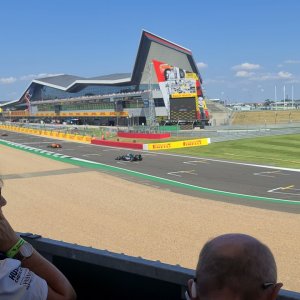 2021 Formula 1 British Grand Prix Race Re-Start | View from Club Corner | 4K