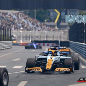 Automobilista 2 | Mclaren Gulf Skin Monaco 2021 | Formula Ultimate