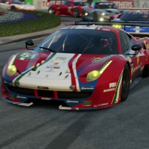 Forza 7 Long Beach Ferrari 488 GT3 Race