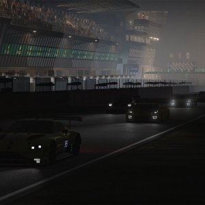 Assetto Corsa   Night Driving at Le Mans!!1