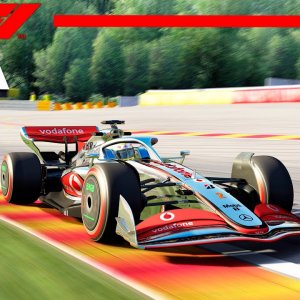 F1 2022 Spa-Francorchamps | Lewis Hamilton Onboard Lap | Assetto Corsa