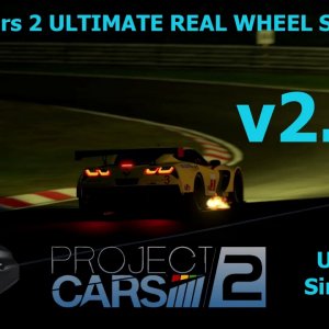 Project Cars  2 ULTIMATE REAL WHEEL STEERING v2.0b