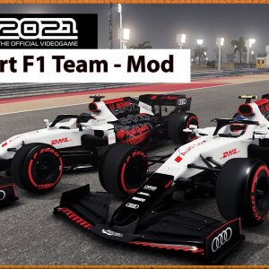 F1 2021 MyTeam Mod: Audi Sport F1 Team - Presentation and Gameplay