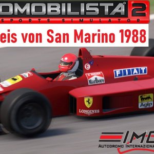 Automobilista 2 // Großer Preis von San Marino 01.05.1988, Imola (real weather)