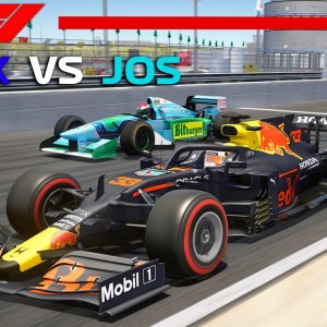 F1 Dutch GP | Max Verstappen (2021) vs Jos Verstappen (1994) | Assetto Corsa + Reshade