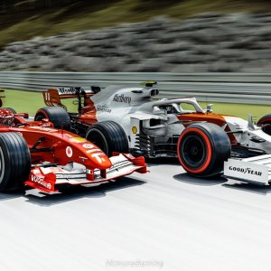 Can Ferrari F2004 F1 Keep Up With 2021 Formula 1 Cars ? | Assetto Corsa Ultra Graphics