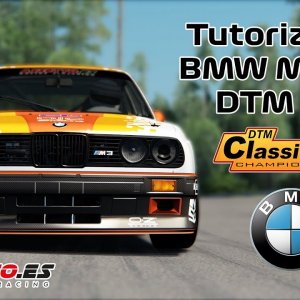 Tutorial BMW M3E30 - DTM 90s Classic