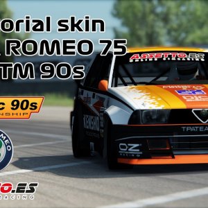 Tutorial ALFA ROMEO 75 - DTM 90s Classic