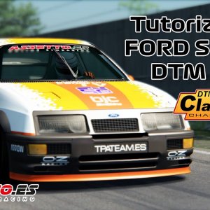 Tutorial FORD SIERRA RS500 - DTM Classic 90s