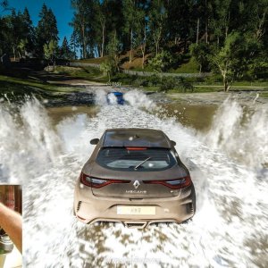 Carbon Renault Megane 4 R.S Going Offroad | Forza Horizon 4 Gameplay 4k