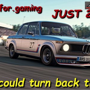 JUST 2 LAPS - Automobilista 2 - If I could turn back time...  (BMW 2002 Turbo Hotfix)