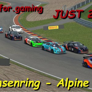 JUST 2 LAPS - rFactor2 - Sachsenring - Alpine GT4 Clubrace