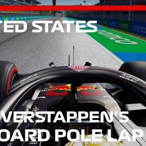 Recreating Max Verstappen's Pole Lap | 2021 United States Grand Prix - Assetto Corsa