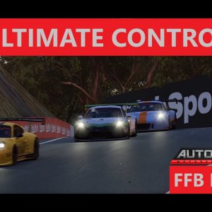 Finally figured out the FFB settings! - Speedy Porsche GT-R Around Bathurst Automobilista 2
