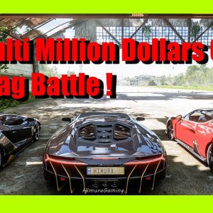 Drag Of Millionaires ! ( Forza Horizon 5 ) Supercars Drag 4k Amazing Visuals
