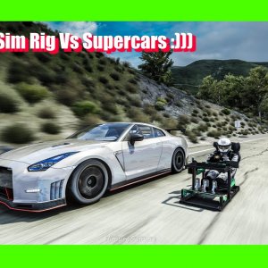 Race Sim Rig Vs Supercars On The Streets Of Pacific Coast [ Assetto Corsa ] 4k