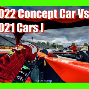 Formula 1 2022 Car Vs F1 2021 Cars Mexico Gp Circuit [ Assetto Corsa 4k ]