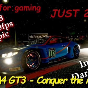 JUST 2 LAPS - Assetto Corsa Competizione - v1.8 - BMW M4 GT3 - Mount Panorama - Nightrace - 4k/60fps