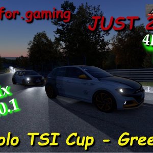 JUST 2 LAPS - Automobilista 2 - v1.3.0.1 - VW Polo TSI Cup - Nurburgring Nordschleife  - Green Hell