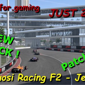JUST 2 LAPS - F1 2021 - Patch 1.13 - NEW TRACK - Jeddah - F2 Quick Race - Track Presentation in 4K