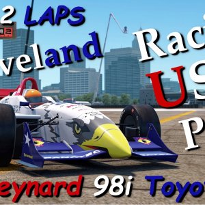 JUST 2 LAPS - Automobilista 2 - Racin' USA Pt2 - Cleveland - First Look - Reynard 98i Toyota