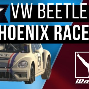 iRacing: Phoenix Raceway Rally - VW Beetle Lite - Rally - Rookie - Let´s play - Deutsch