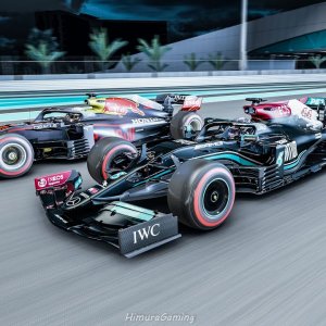 Lewis Hamilton From Last To First In 1 Lap Abu Dhabi [ Assetto Corsa ]
