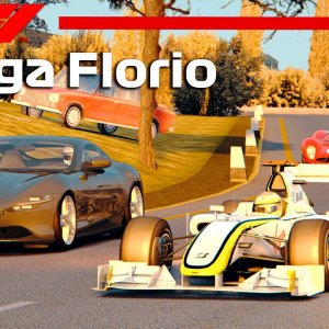NA ESTRADA COM UM F1 - TARGA FLORIO | Rubens Barrichello - BrawnGP BGP001 | Assetto Corsa