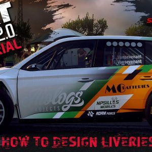 DiRT Rally 2.0 Tutorial | How to Design Liveries?