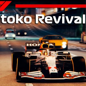 NA ESTRADA COM UM F1 - Shutoko Revival Project | Red Bull Racing RB16B | Assetto Corsa